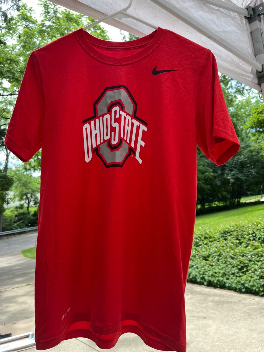 Nike Red Ohio State Short Sleeve Tee